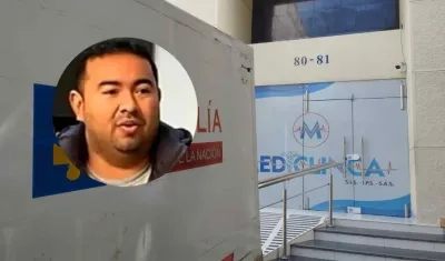 Jorge Luis Alfonso López estaba recibiendo atención médica en la IPS Mediclínica.