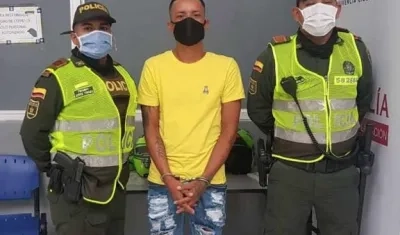 Jorge Manuel Maestre Cervantes, cuando fue capturado. 