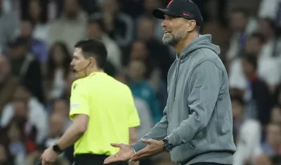 Jürgen Klopp, técnico del Liverpool.