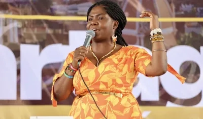 La Vicepresidenta Francia Márquez.