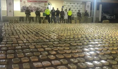 Fue incautada en allanamiento y registro en el corregimiento de El Tablazo.