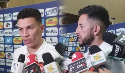 Mateus Uribe y Camilo Vargas