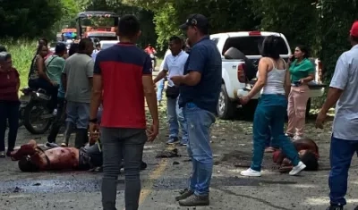 Hay otra persona más herida.