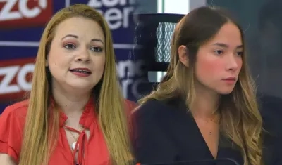 Diputadas Alejandra Moreno e Isabella Pulgar.