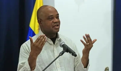 El Canciller Luis Gilberto Murillo.