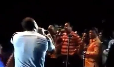 Omar Geles y Diomedes Díaz.