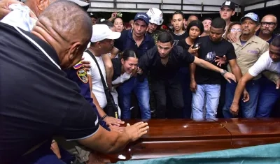 Omar Geles fue sepultado en Valledupar