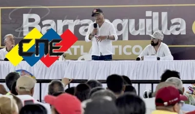 El Presidente Gustavo Petro.