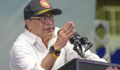 El Presidente de la República, Gustavo Petro.