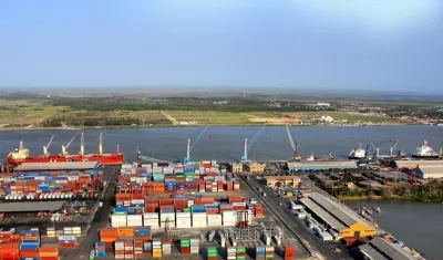 Canal de acceso al Puerto de Barranquilla 
