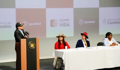 El Presidente Petro en el Consejo de Juventudes.
