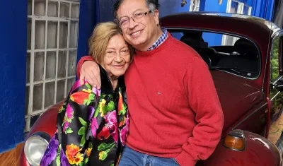La mamá del Presidente Gustavo Petro, Clara Nubia Urrego.
