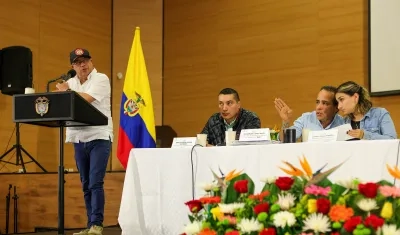 El Presidente de la República, Gustavo Petro.