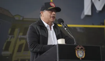 El Presidente Gustavo Petro.
