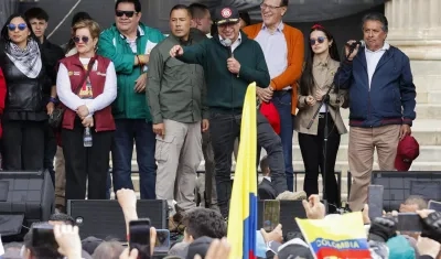 El Presidente Gustavo Petro. 