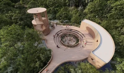 Rénder Ecoparque Distrito Aventura.