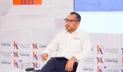 El rector de la Universidad del Atlántico, Danilo Hernández.