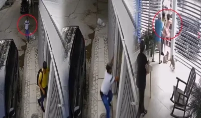 Madre frustra intento de robo.