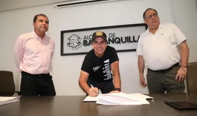 El Alcalde Alex Char.