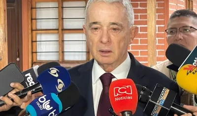 El expresidente de la República, Álvaro Uribe Vélez.