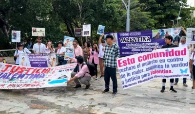 Se reunieron en la Plaza de la Paz.