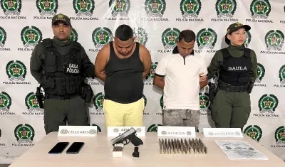 Armando Bulloso Fernández y Jonathan Camacho Guerrero. 