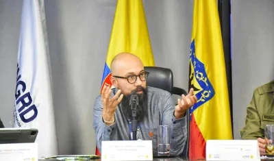 Carlos Carrillo, director de la UNGRD