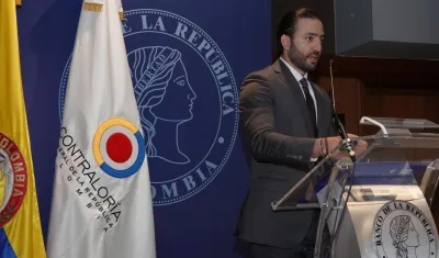 El contralor general en funciones, Carlos Arturo Zuluaga.