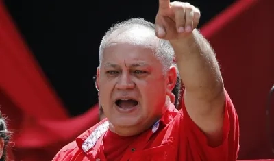 El líder chavista Diosdado Cabello.