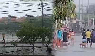 Enfrentamientos bajo la lluvia en Barranquilla y Soledad.