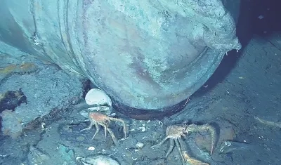 El Galeón San José naufragó hace más 300 años en el Caribe frente a Cartagena.