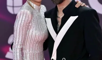 Greeicy Rendón y Mike Bahía.