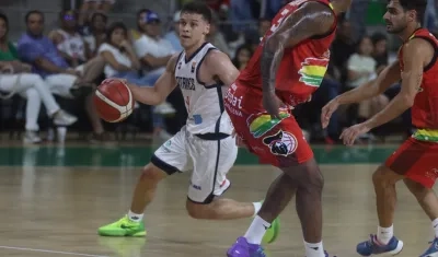 Hansel Atencia volvió a ser el jugador más destacado de Titanes. 