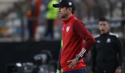 Arturo Reyes, técnico del Junior, consideró positivo el empate ante Universitario.