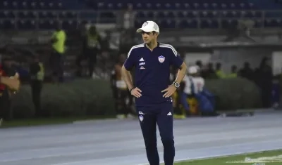 Arturo Reyes, técnico del Junior.