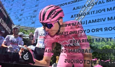 Tadej Pogacar mostró una inmensa superioridad sobre sus rivales en la primera semana del Giro.