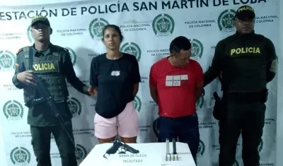 Édinson Manuel Ospina Patiño y Thalia De los Santos Guzmán Fuentes.