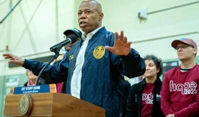 Alcalde de Nueva York, Eric Adams.