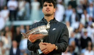 Alcaraz, campeón del Roland Garros.