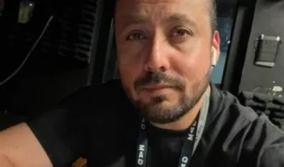 El actor Alex Araya.