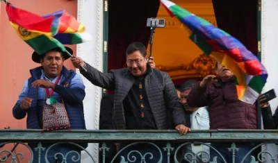 El presidente de Bolivia, Luis Arce.