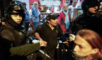 1.200 uniformados hicieron presencia para controlar los disturbios.