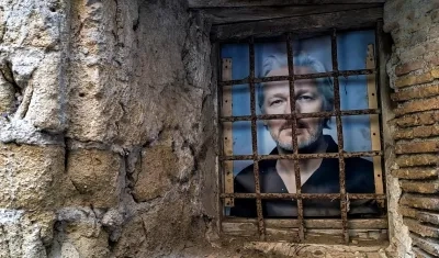 Imagen de Julian Assange.