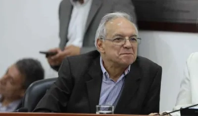 Ricardo Bonilla, ministro de Hacienda.