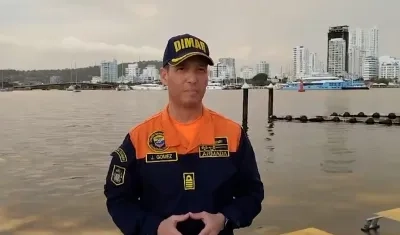 Capitan de Navío Javier Gómez, Capitán de Puertos de Cartagena