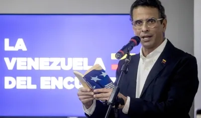 El opositor venezolano Henrique Capriles.