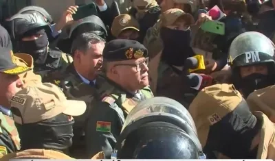 El destituido comandante general del Ejército boliviano, Juan José Zuñiga.