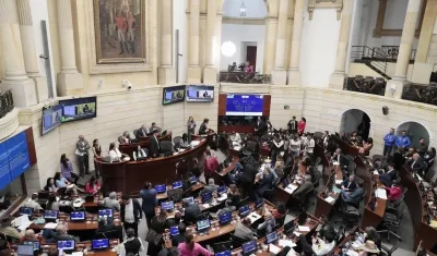 El Congreso en pleno este jueves