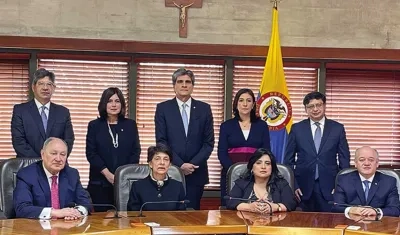 Magistrados de la Corte Constitucional. 