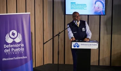 Presentación del informe de la Defensoría.